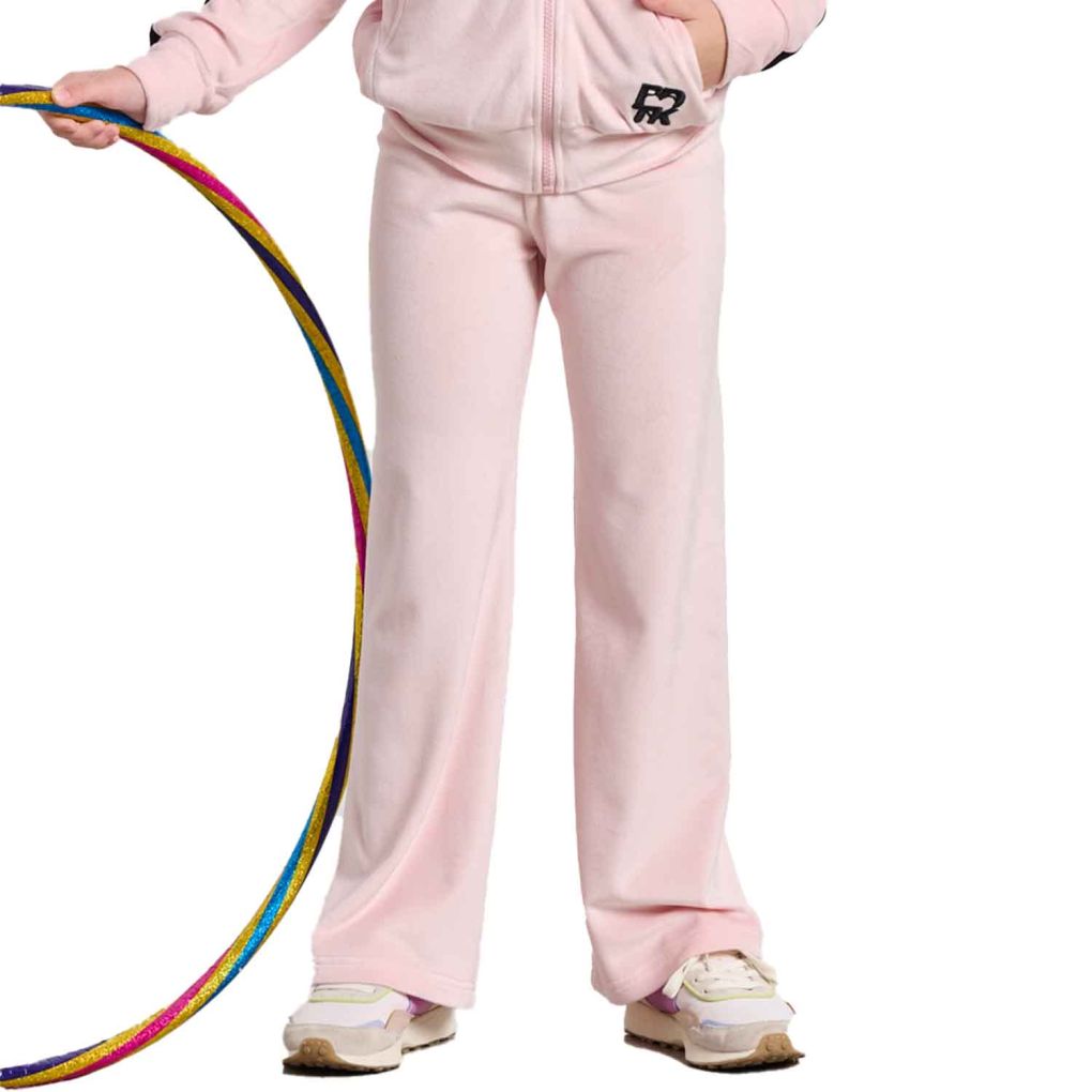 Παιδική jazz βελουτέ φόρμα για κορίτσια `ROW MiniMe`