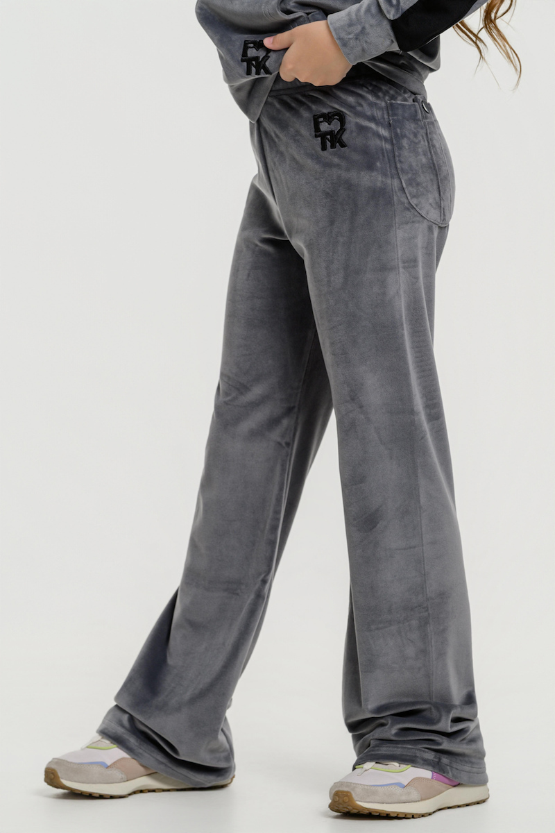 Παιδική jazz βελουτέ φόρμα για κορίτσια `ROW MiniMe`