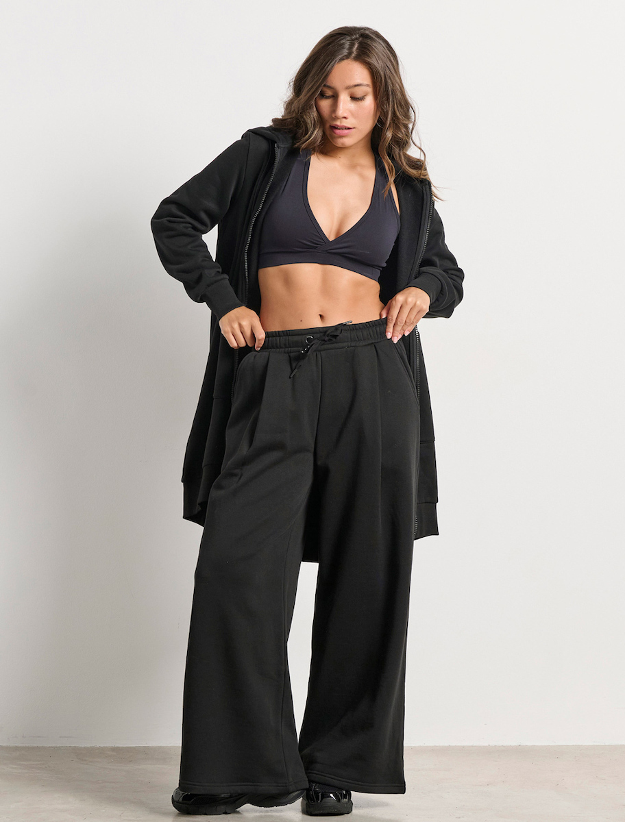 Γυναικεία φαρδιά ψηλόμεση φόρμα HOPE