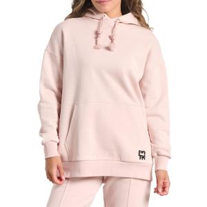 Γυναικείο μακρύ φούτερ με κουκούλα `HEARTY` - 214401