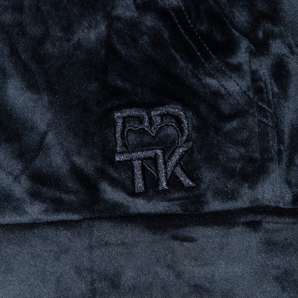 Γυναικεία βελουτέ ζακέτα με κουκούλα `ROW`