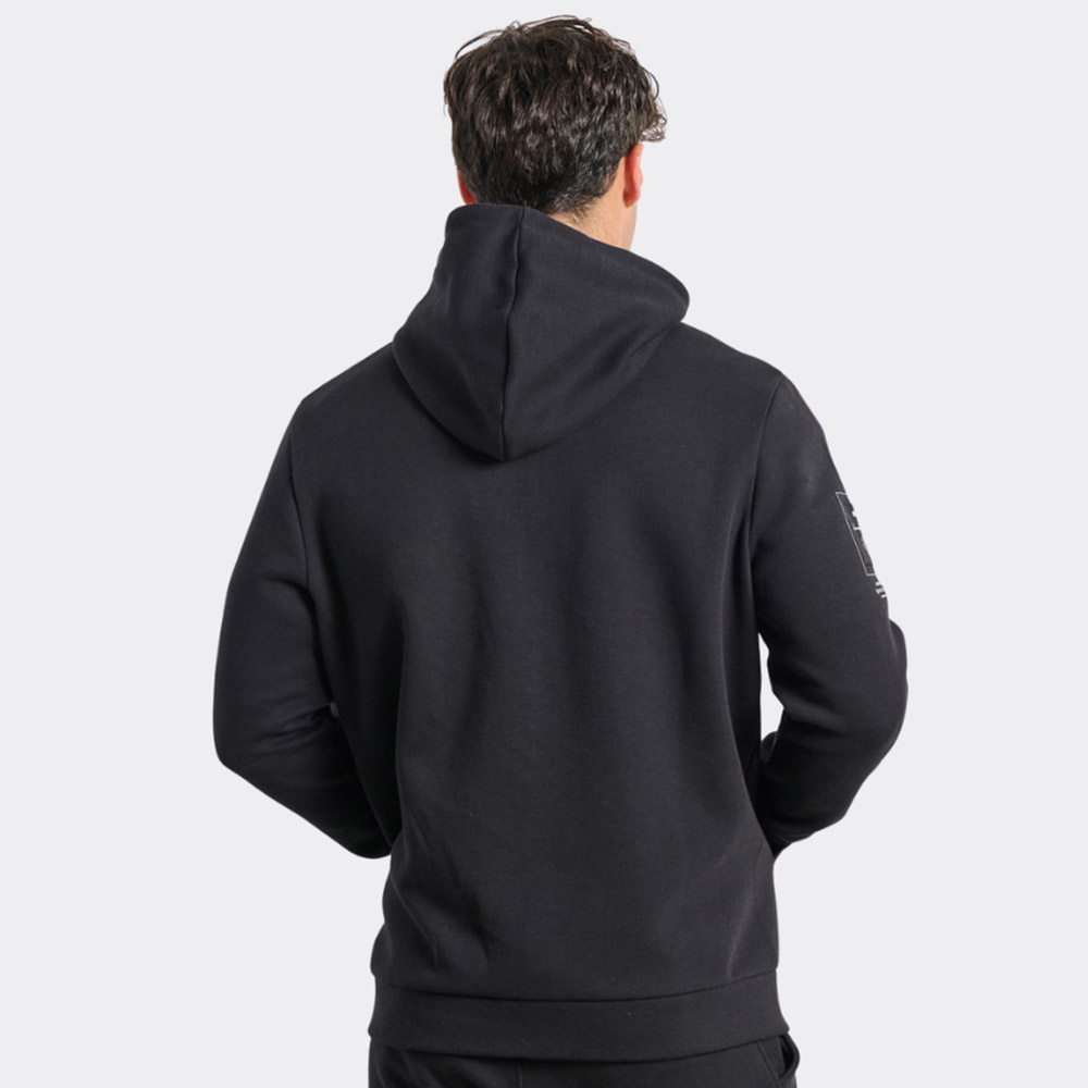 Ανδρική ζακέτα με κουκούλα `AUTHENTIC`