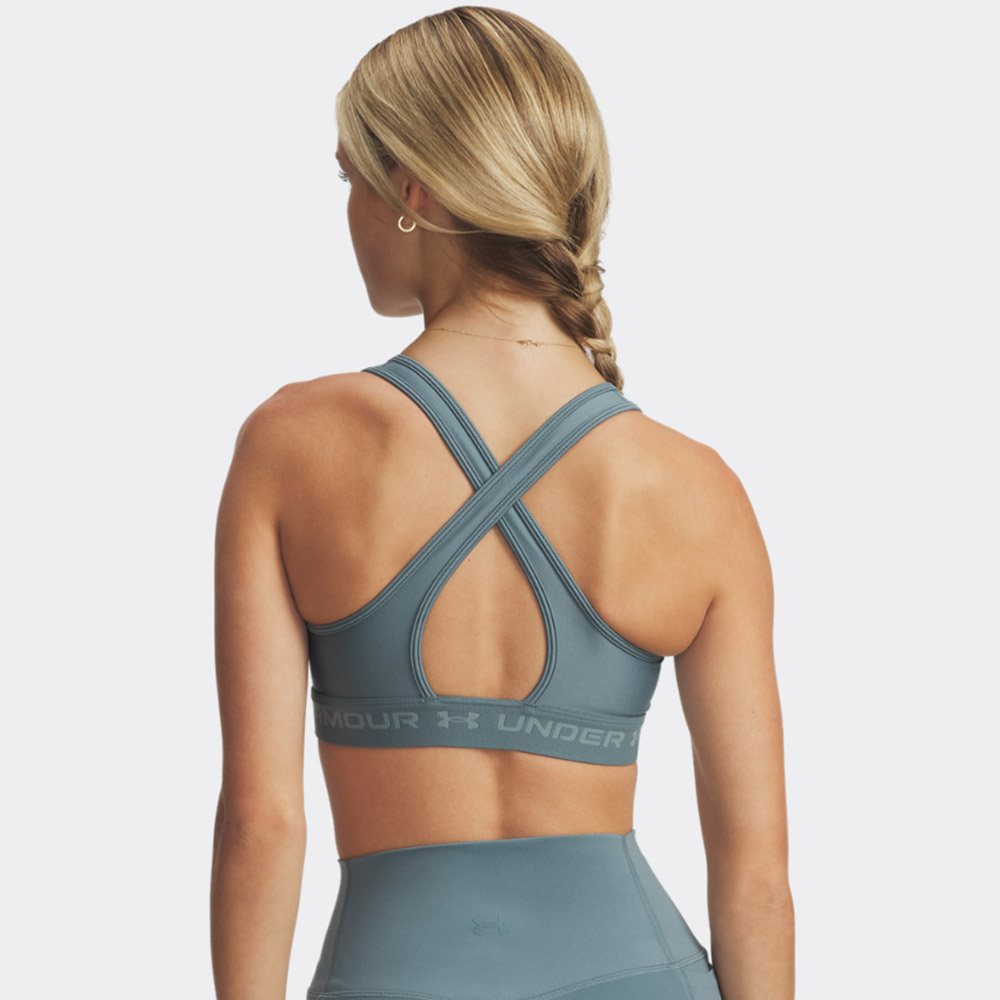 UA Crossback Mid Bra Αθλητικό Μπουστάκι
