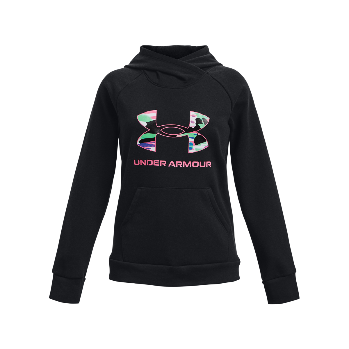 Under Armour Rival Fleece Big Logo Παιδική Μπλούζα με Κουκούλα