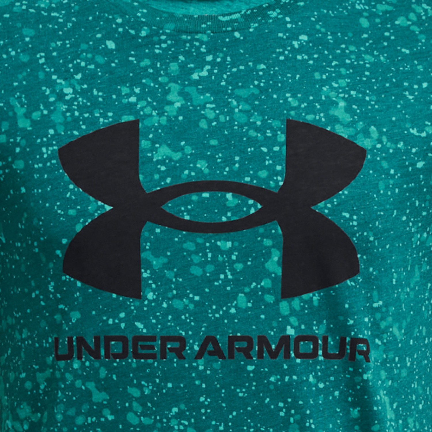 UA SPORSTYLE LOGO AOP SS