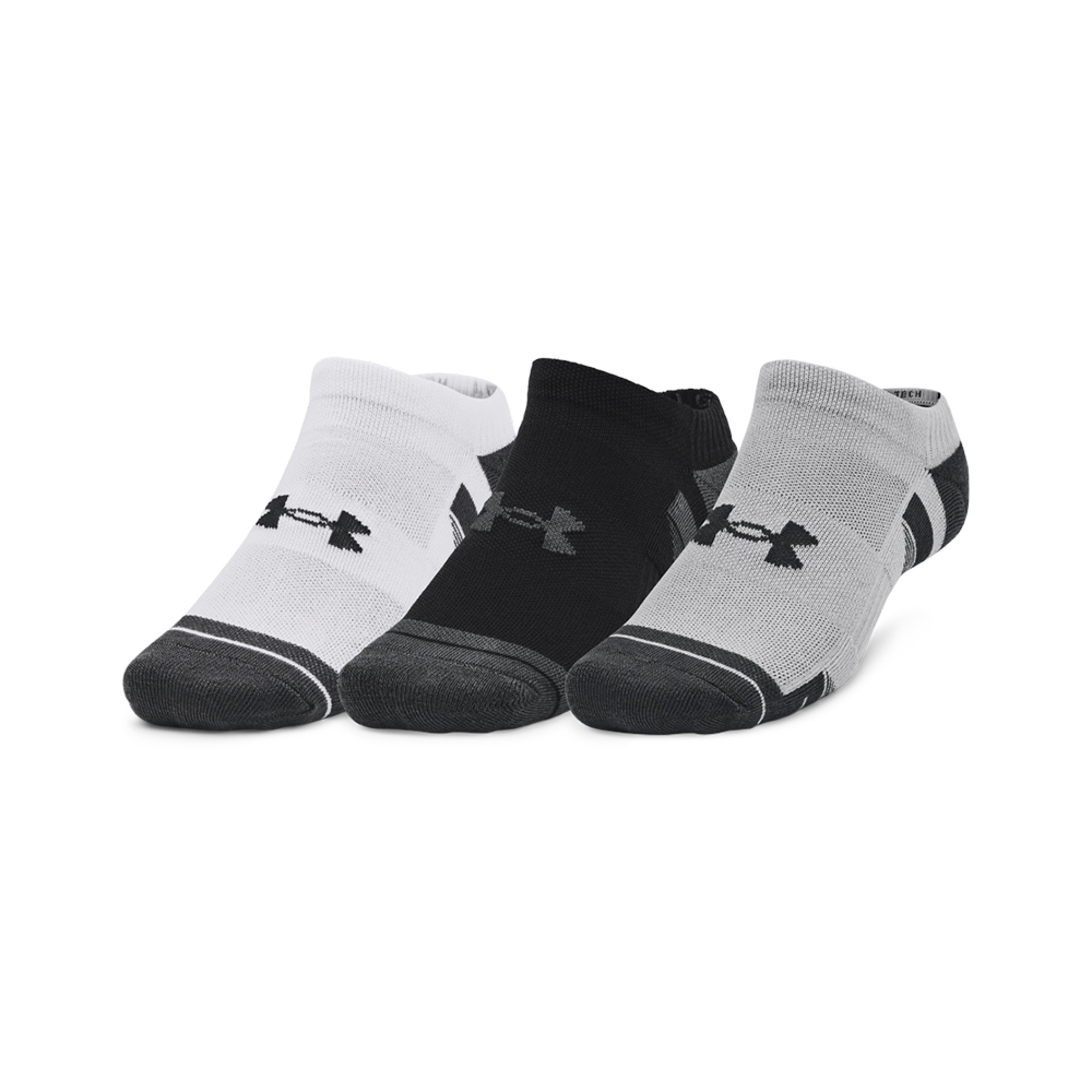 Under Armour Set Of 3 Pairs Of UA Performance Tech Unisex Invisible Socks