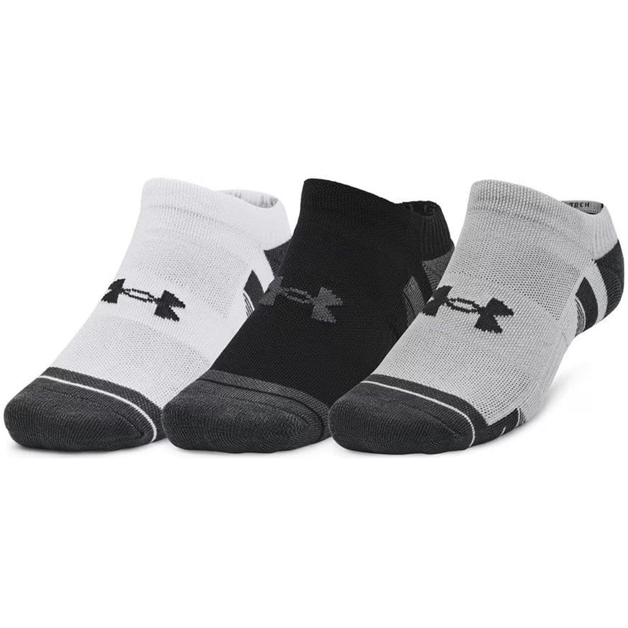 Under Armour Set Of 3 Pairs Of UA Performance Tech Unisex Invisible Socks