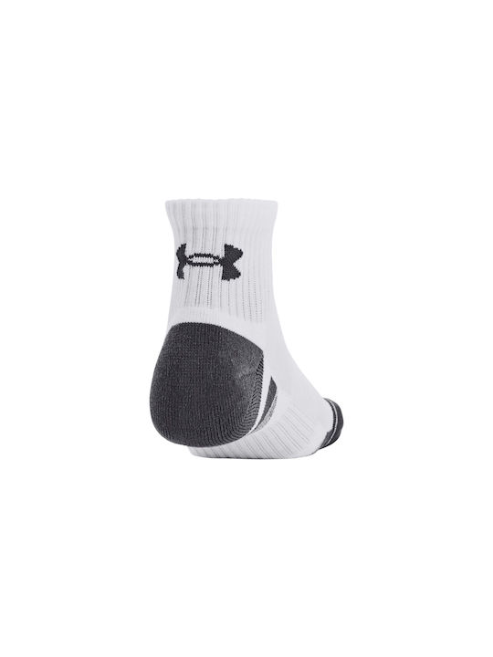 Under Armour Unisex Performance Cotton Quarter Socks 3 Ζευγάρια