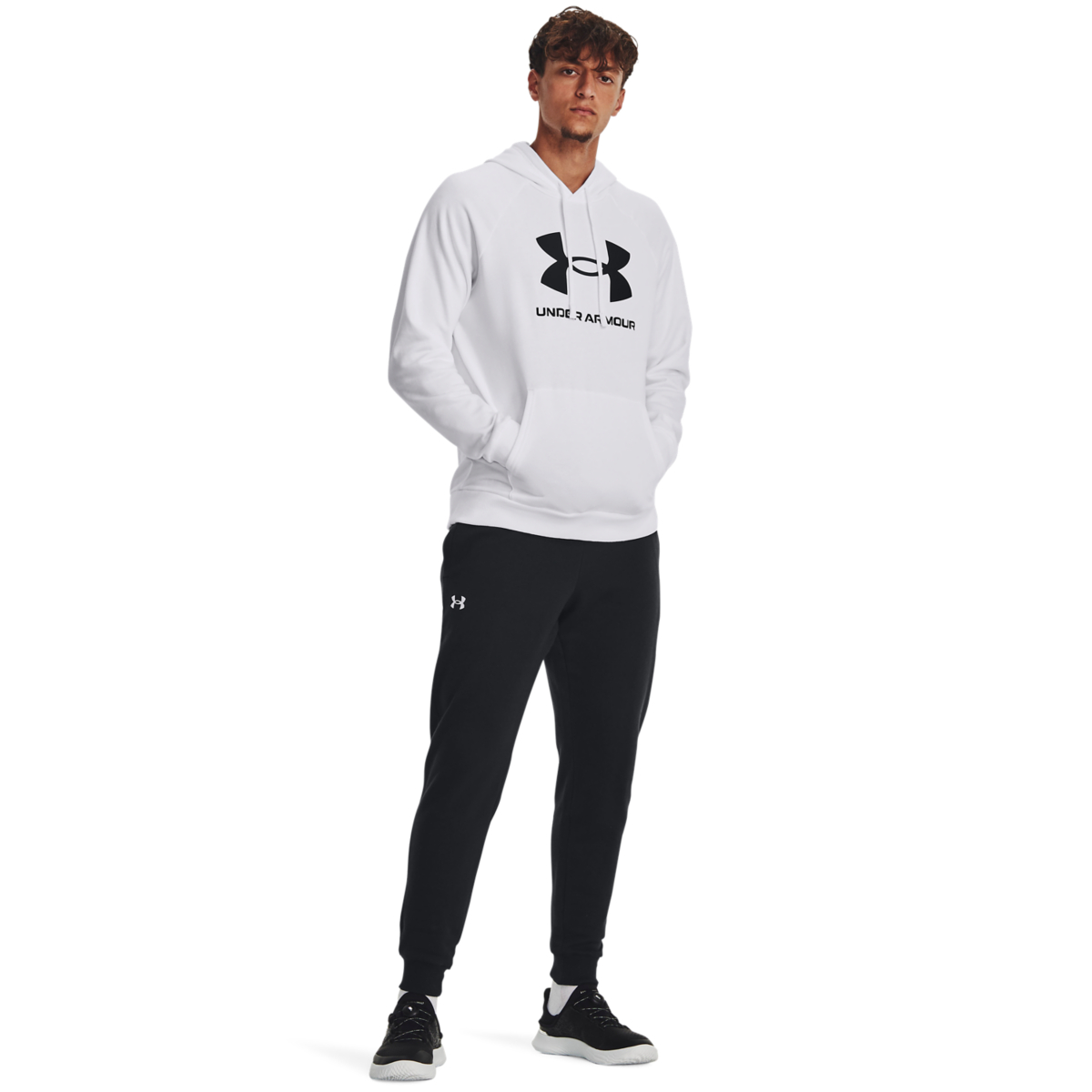 UNDER ARMOUR RIVAL LOGO HOODIE