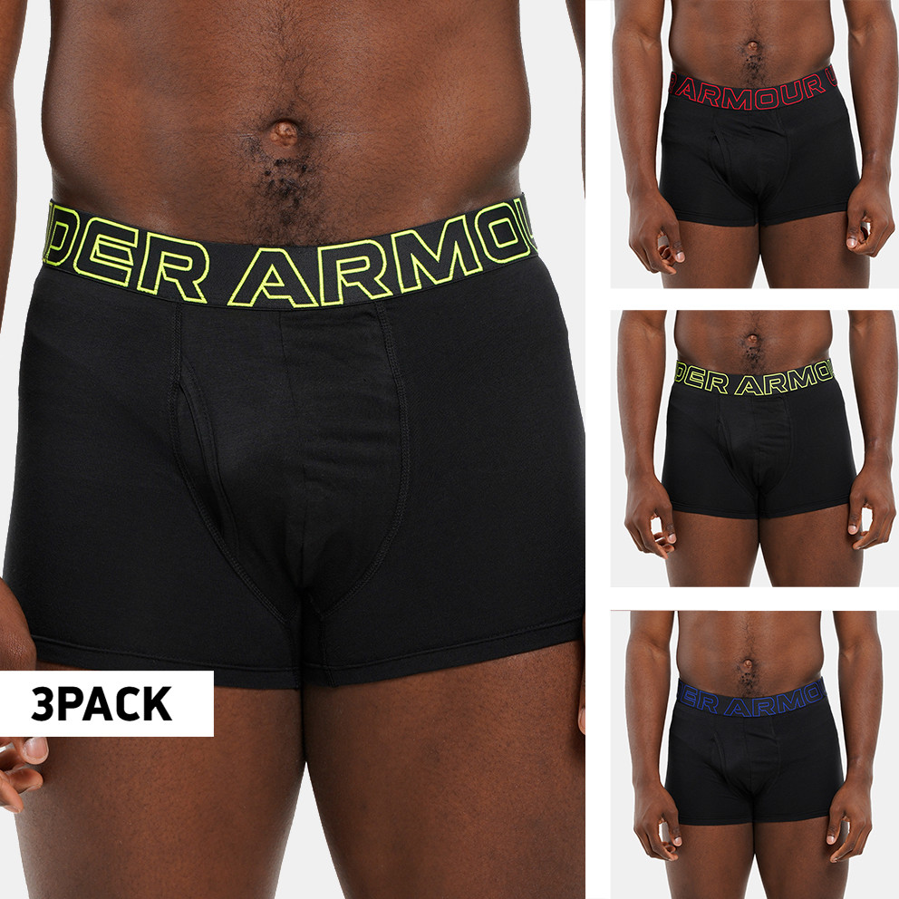 Under Armour Low Rise 3-pack Ανδρικά Μποξεράκια