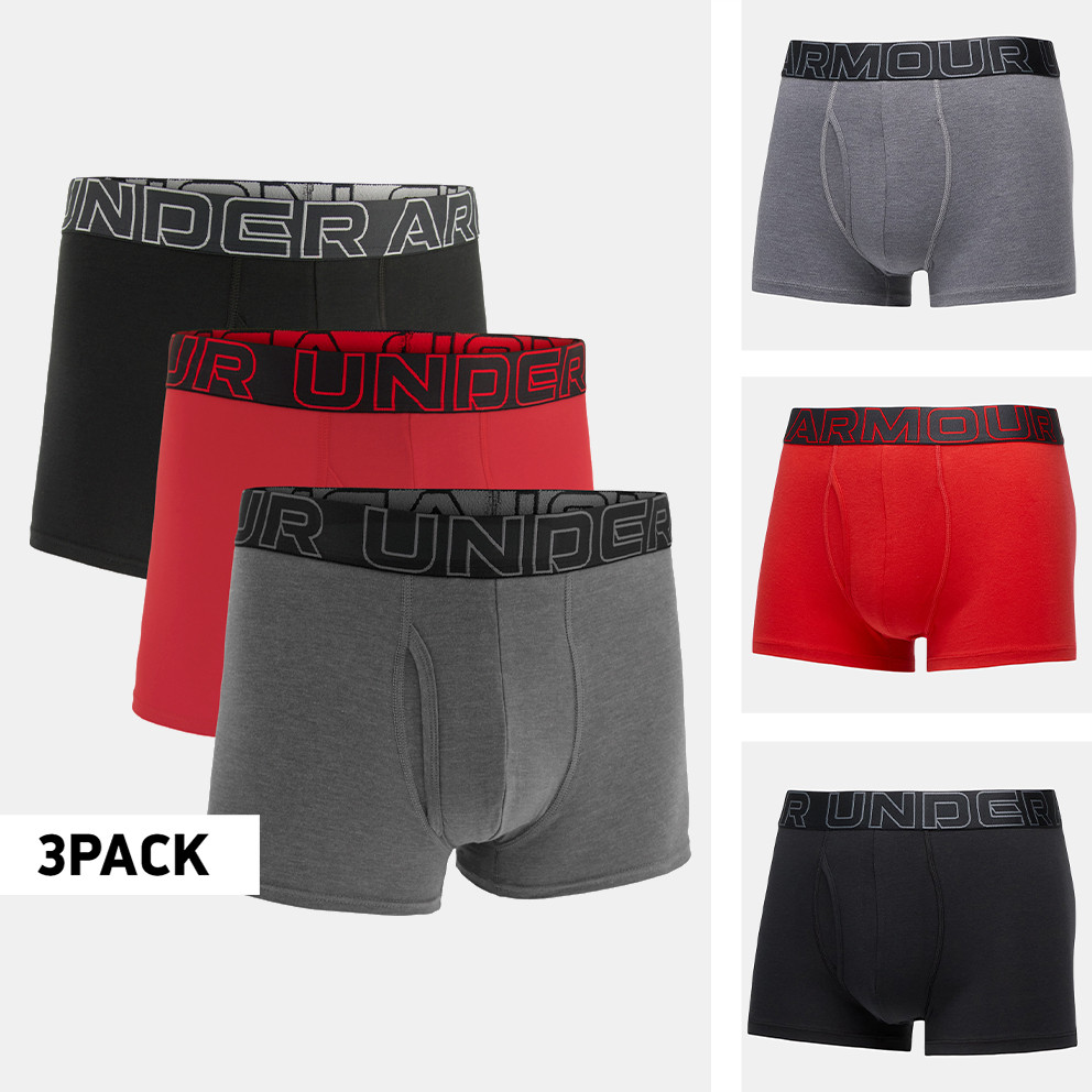 Under Armour Low Rise 3-pack Ανδρικά Μποξεράκια