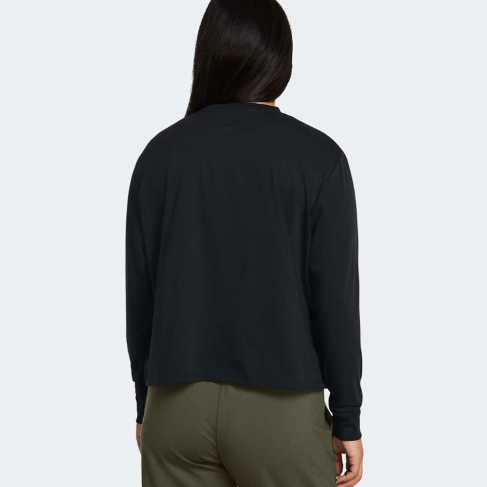 Under Armour Γυναικεία Μπλούζα Βαμβακερή Μακρυμάνικη