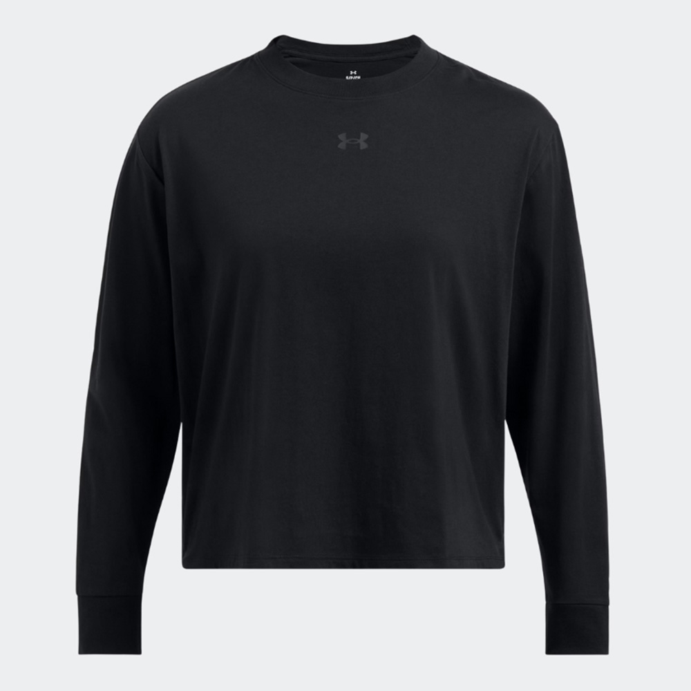 Under Armour Γυναικεία Μπλούζα Βαμβακερή Μακρυμάνικη