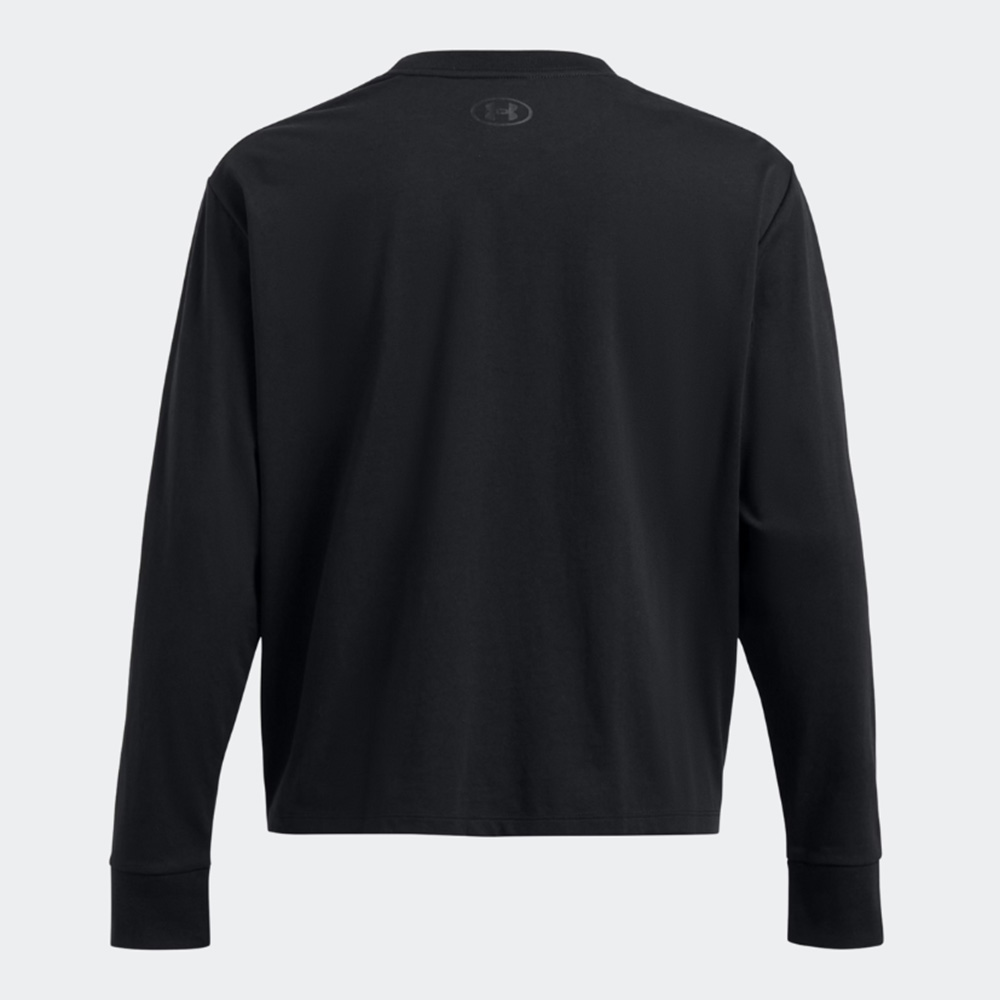 Under Armour Γυναικεία Μπλούζα Βαμβακερή Μακρυμάνικη