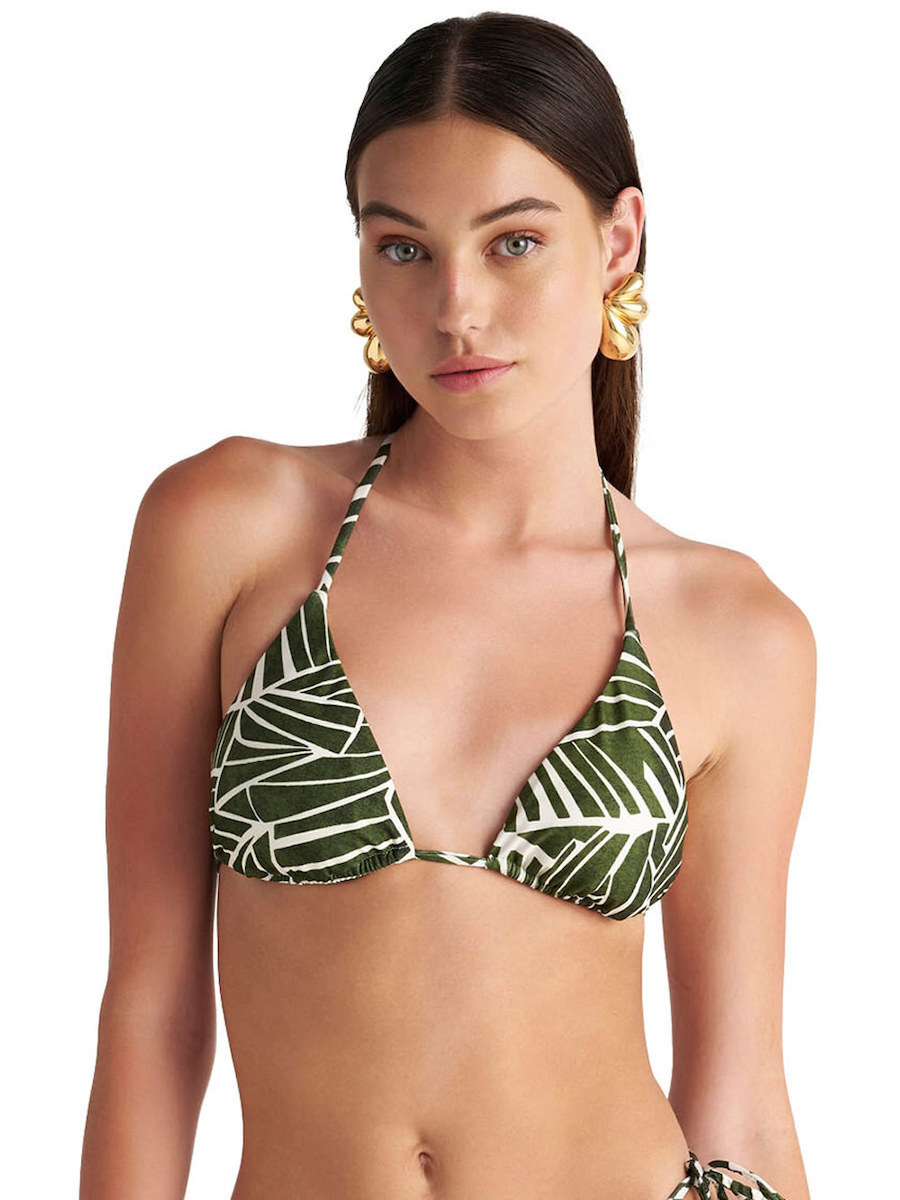 BLU4U Amazon Stripes Bikini Top Τριγωνάκι