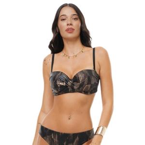 Bluepoint Bikini Top Strapless Animal Print - 222190