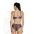 Bluepoint Cat Call Bikini Top Strapless Animal Print - 1