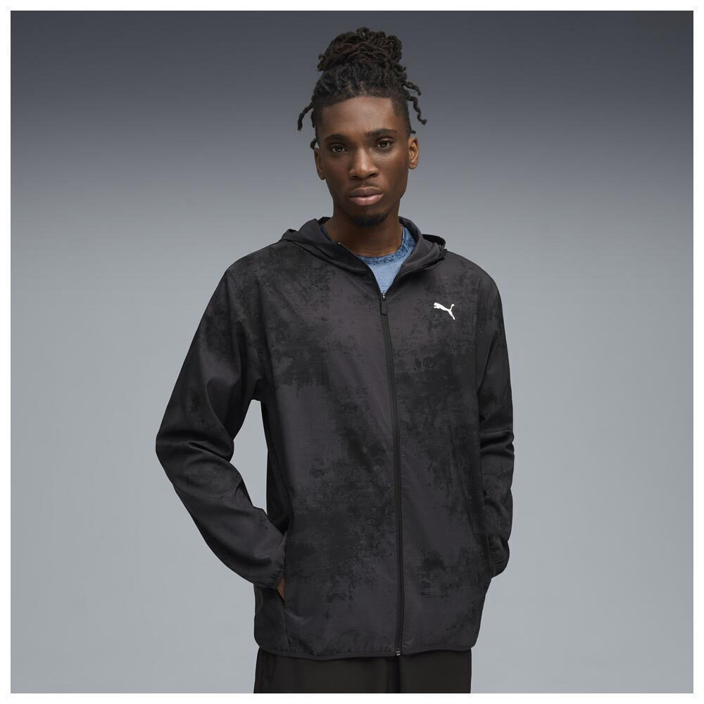 Puma Ανδρική ζακέτα Train All Day Essentials Allover Printed Woven Jacket