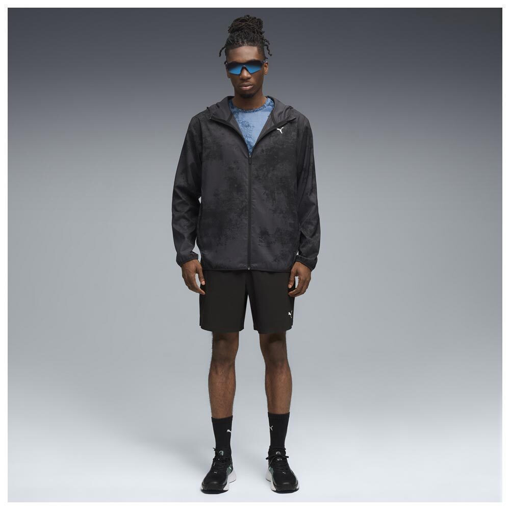 Puma Ανδρική ζακέτα Train All Day Essentials Allover Printed Woven Jacket