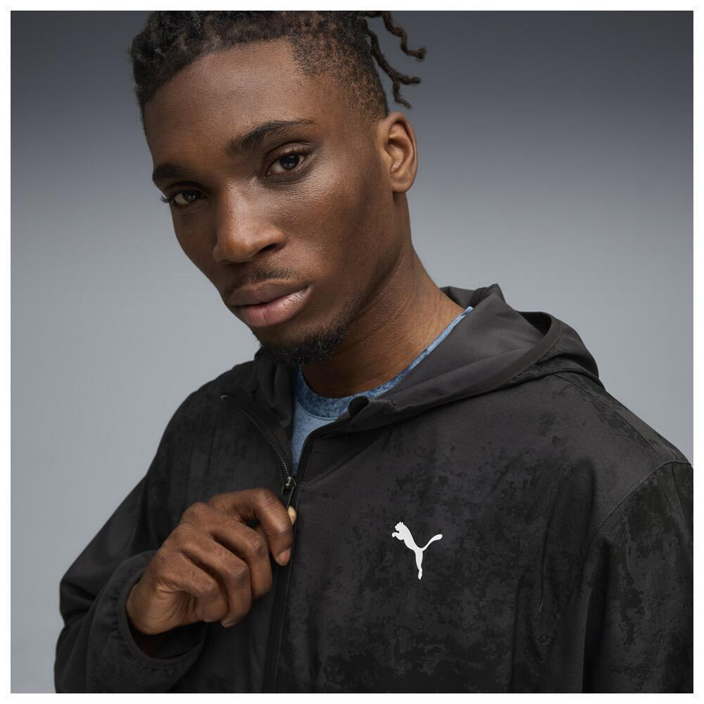 Puma Ανδρική ζακέτα Train All Day Essentials Allover Printed Woven Jacket