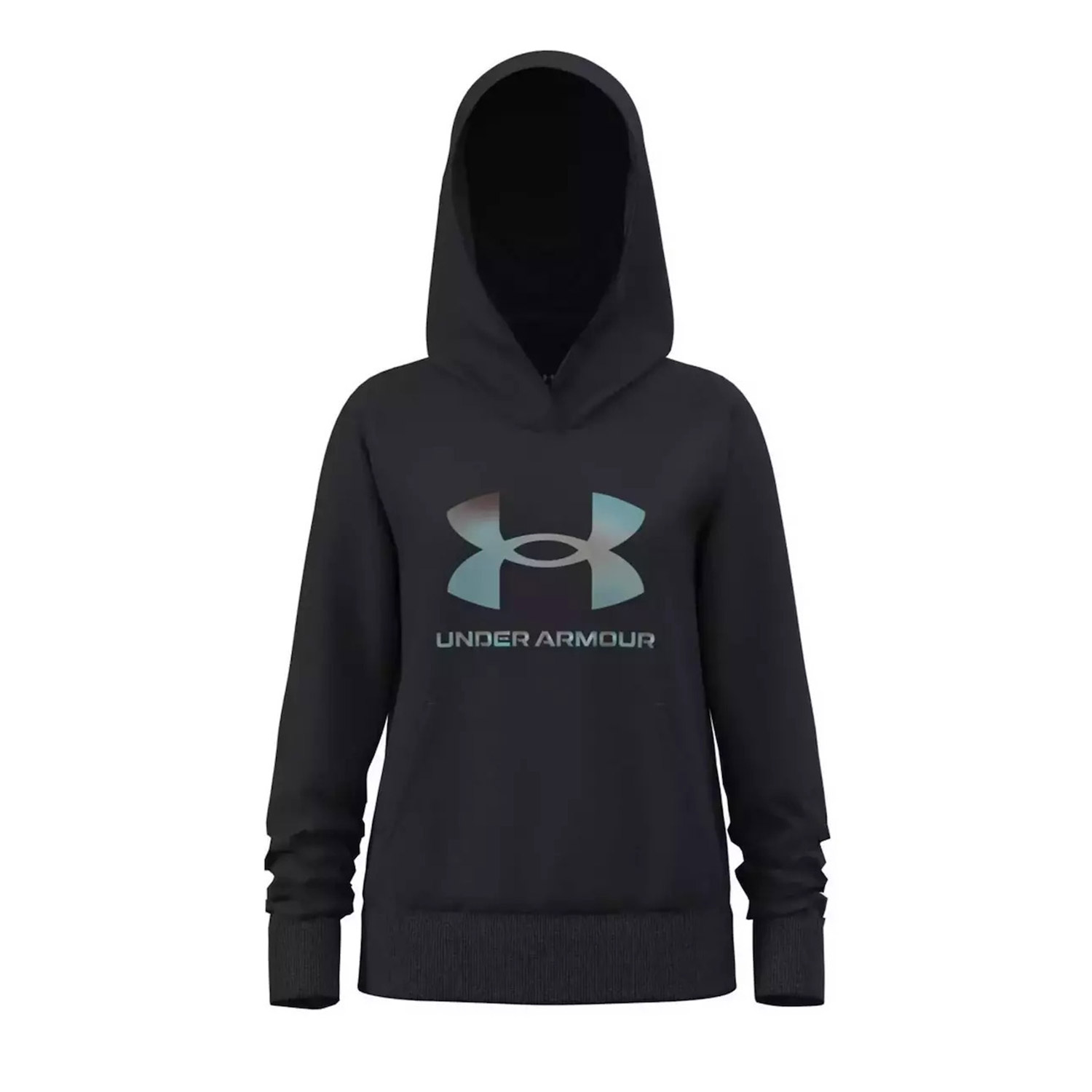 Under ArmourFleece Παιδικό Φούτερ με Κουκούλα και Τσέπες Rival
