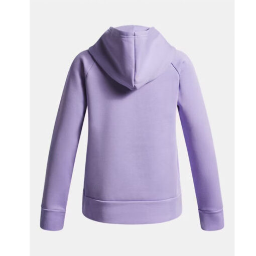 Under ArmourFleece Παιδικό Φούτερ με Κουκούλα και Τσέπες Rival