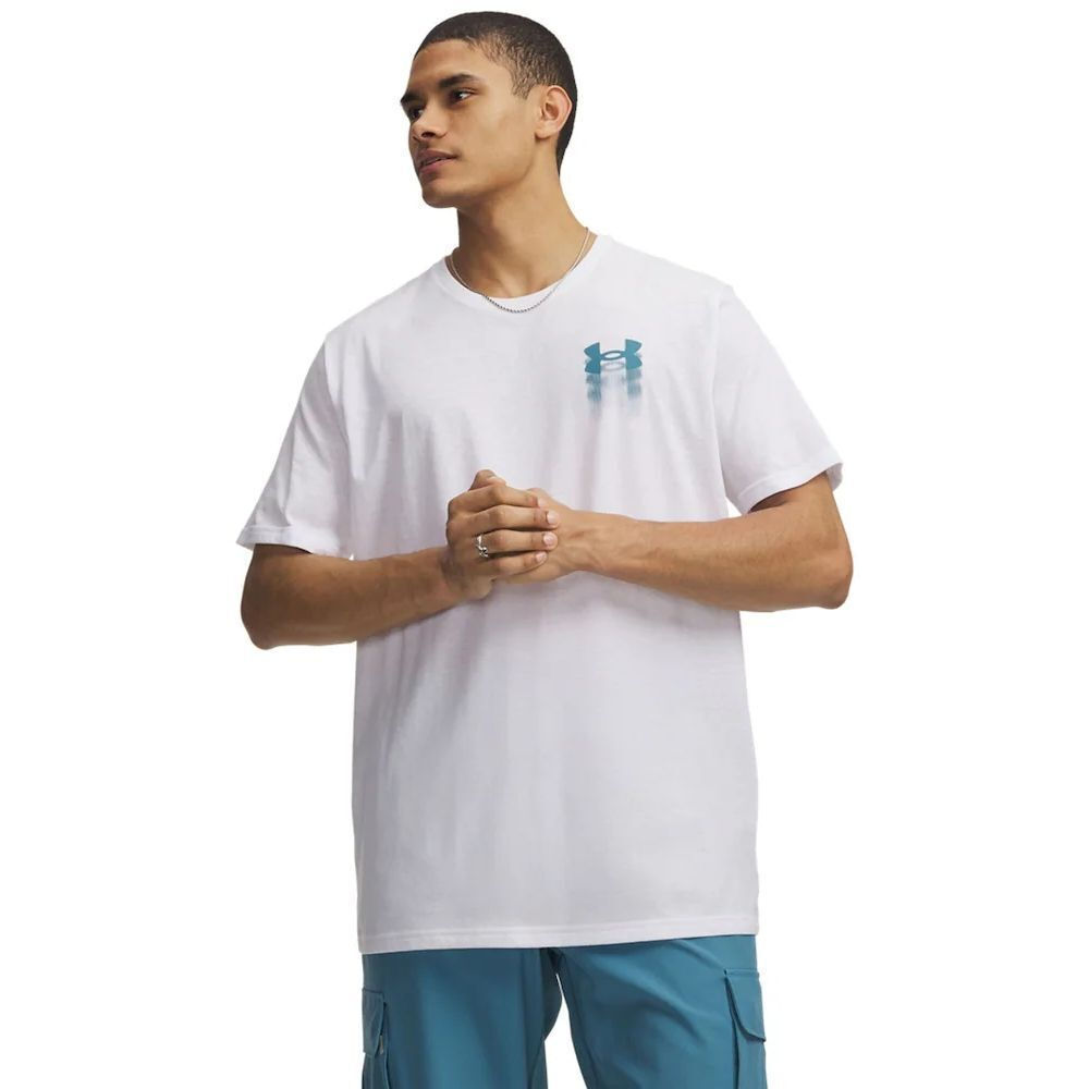 Under Armour Blur Logo Ανδρικό T-Shirt