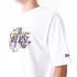 New Era Unisex NBA Large Infill Los Angeles Lakers Oversized T-Shirt - 2