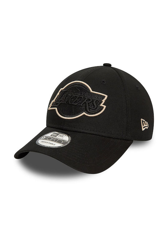 New Era LA Lakers Team Outline Black 9FORTY