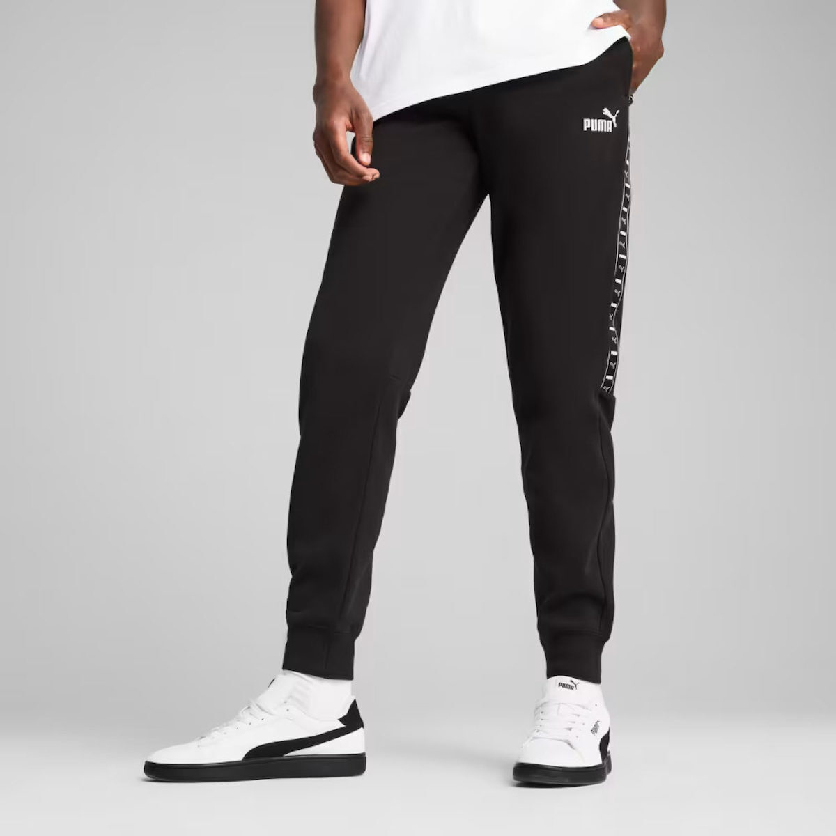 Aνδρικό Παντελόνι Φόρμας Puma ESS Tape Sweatpants FL