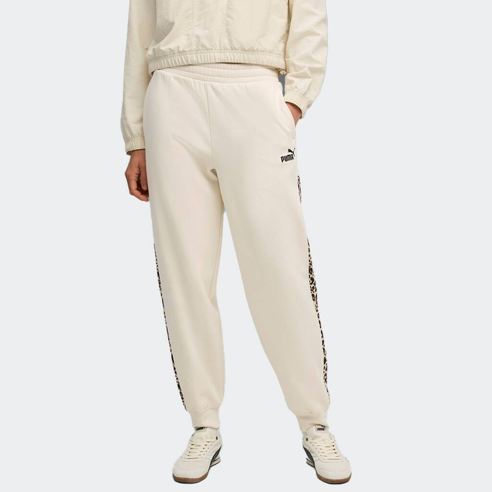 Puma Γυναικείο παντελόνι φόρμας Animal Print Comfort High-Waist Sweatpants