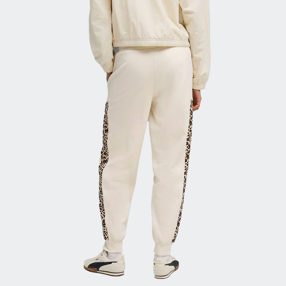 Puma Γυναικείο παντελόνι φόρμας Animal Print Comfort High-Waist Sweatpants
