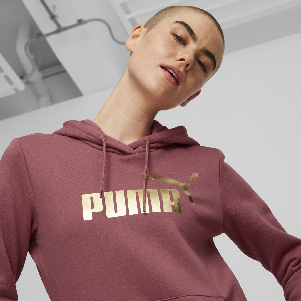 PUMA ESS+ Metallic
Logo Hoodie FL