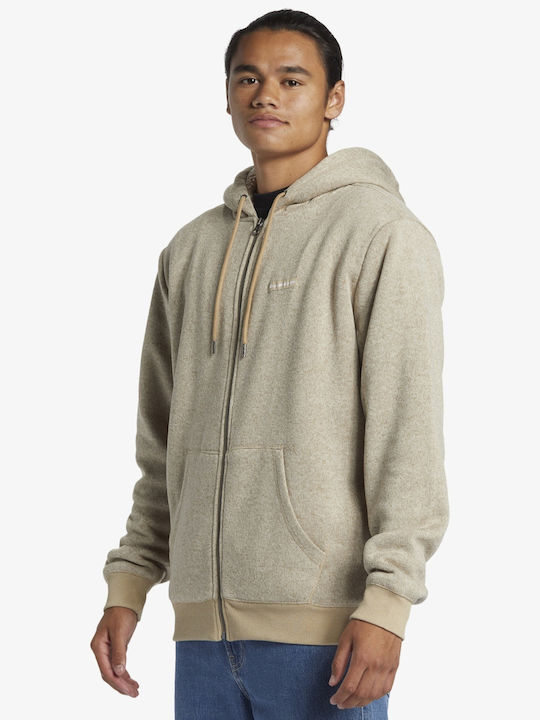 Quiksilver Keller - Zip-Up Hoodie Ανδρικό Μπουφάν με γούνα