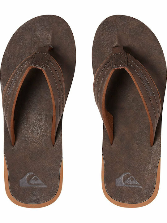 Quiksilver Carver Nubuck Flip Flops