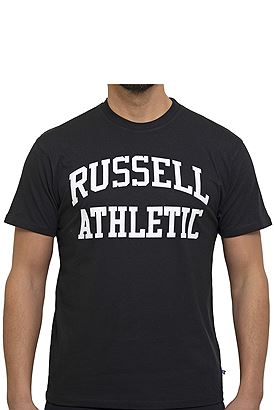 Russell Athletic Ανδρικό T-shirt Navy Μπλε με Λογότυπο