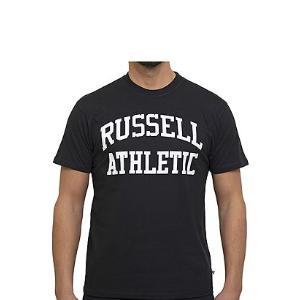 Russell Athletic Ανδρικό T-shirt Navy Μπλε με Λογότυπο - 190359