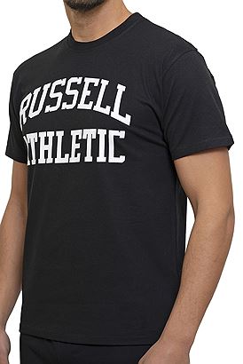 Russell Athletic Ανδρικό T-shirt Navy Μπλε με Λογότυπο