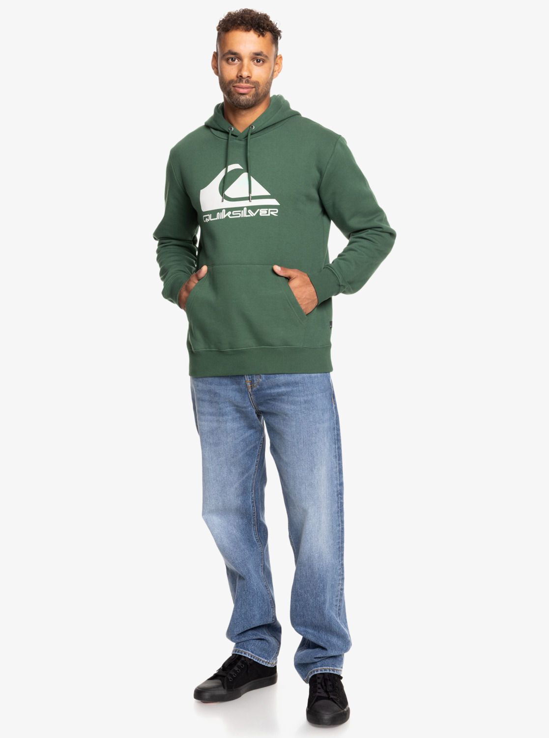 QUIKSILVER BIG LOGO HOOD