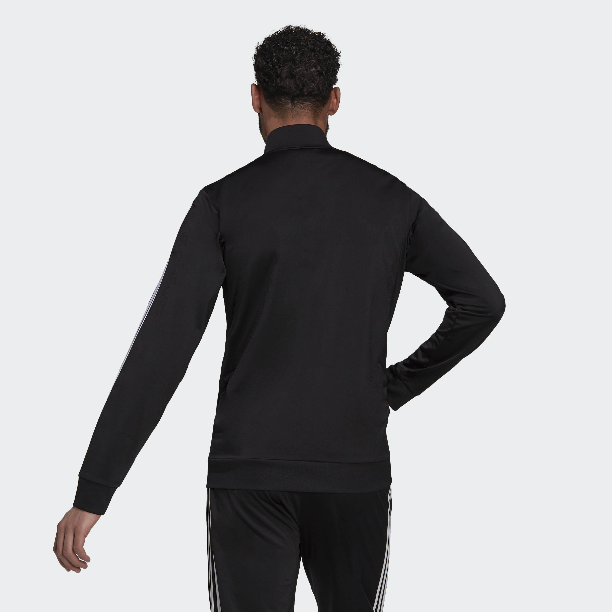 PRIMEGREEN ESSENTIALS WARM-UP 3-STRIPES TRACK JACKET