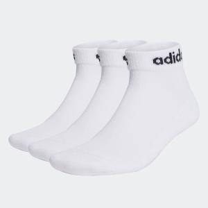 ADIDAS LINEAR ANKLE SOCKS CUSHIONED SOCKS 3 PAIRS - 185667