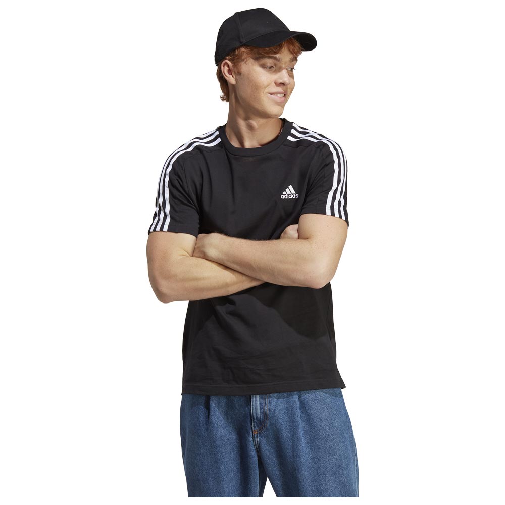 Adidas ESSENTIALS SINGLE JERSEY 3-STRIPES T-SHIRT