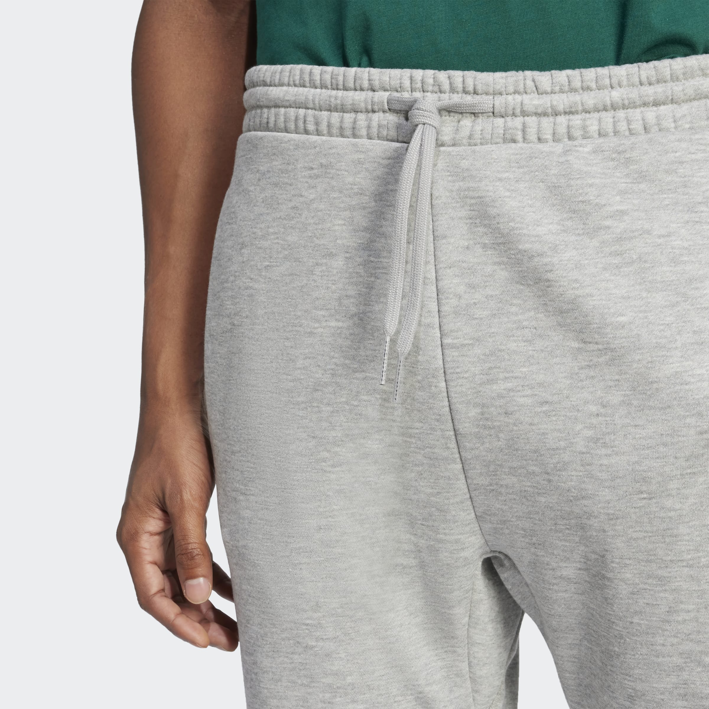 Adidas Ανδρικό Παντελόνι Φόρμας Fleece με Λάστιχο