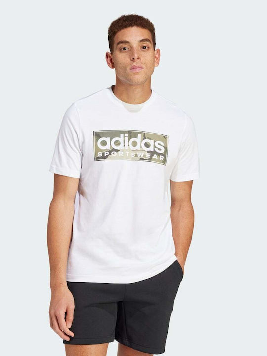 Adidas Camo Linear Graphic T-Shirt M