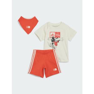 Adidas Παιδικό Σετ Φόρμας Λευκό Disney Mickey Mouse Gift Set - 179932