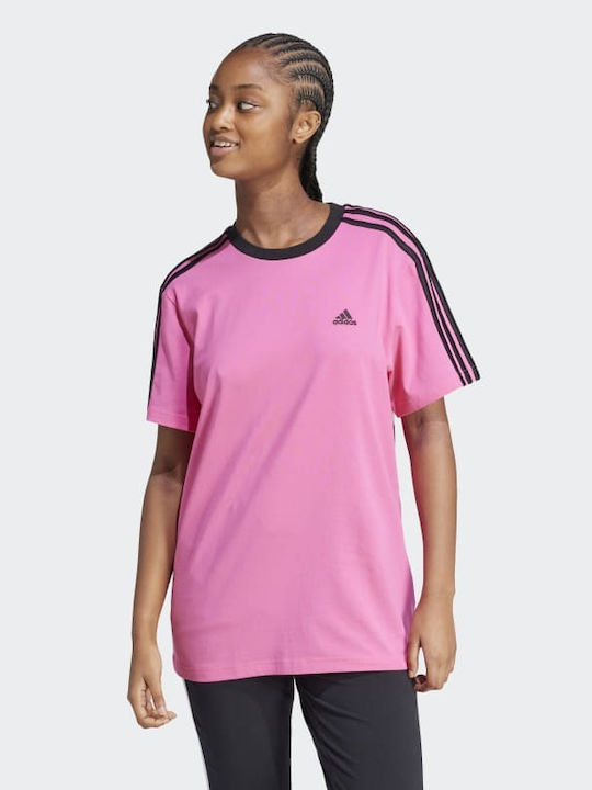 Adidas 3-STRIPES Γυναικείο Αθλητικό T-shirt