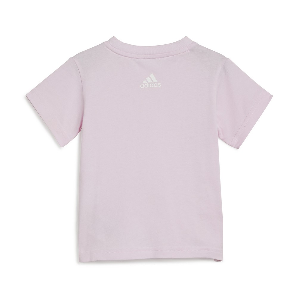 Adidas Essentials Lineage Organic Cotton Tee And Shorts