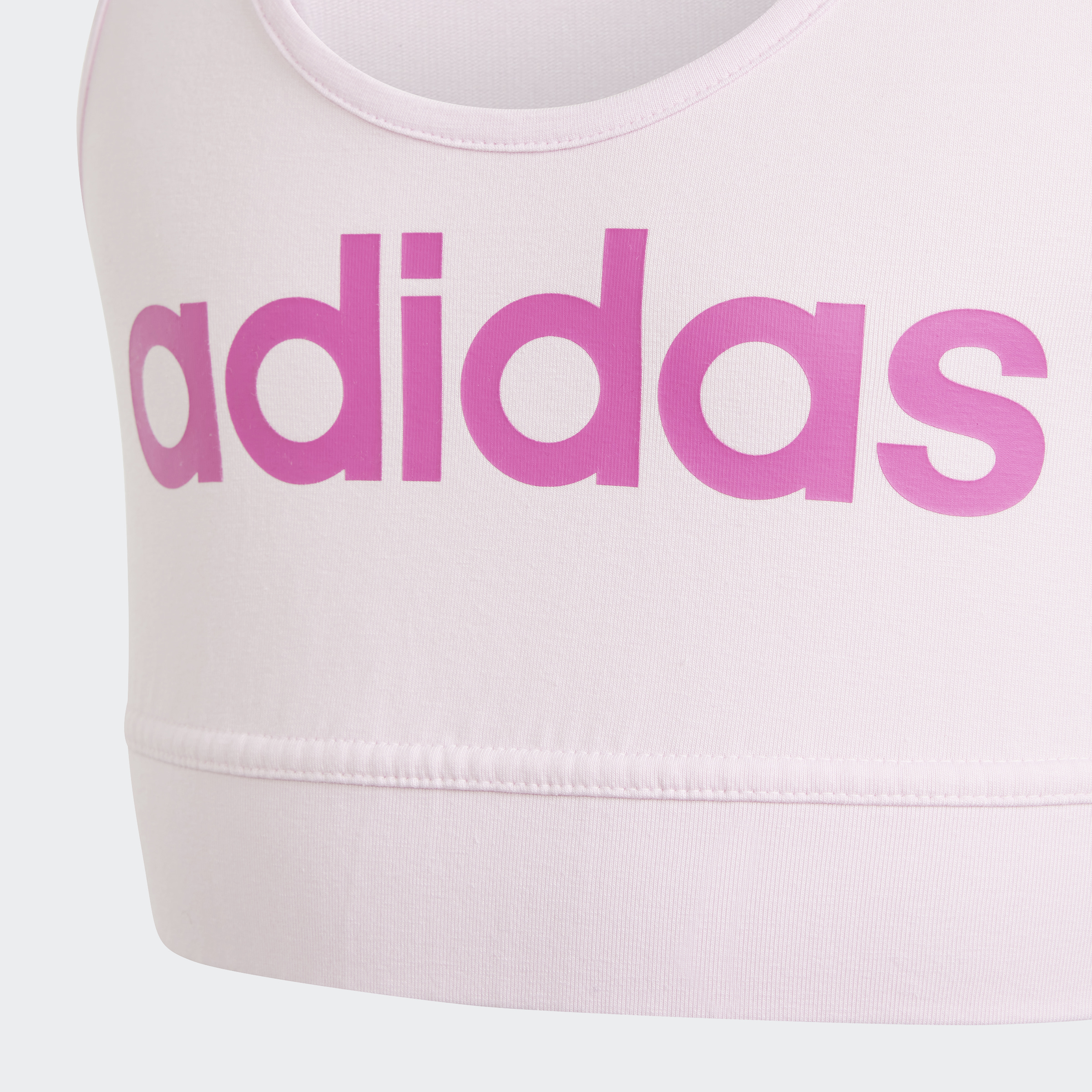 Adidas G Essentials Linear Logo Cotton Bra Top