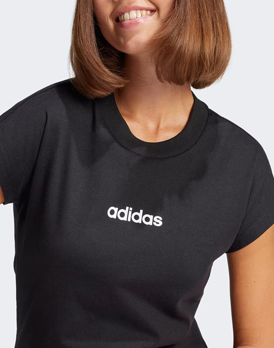 ESSENTIALS LINEAR COTTON T-SHIRT