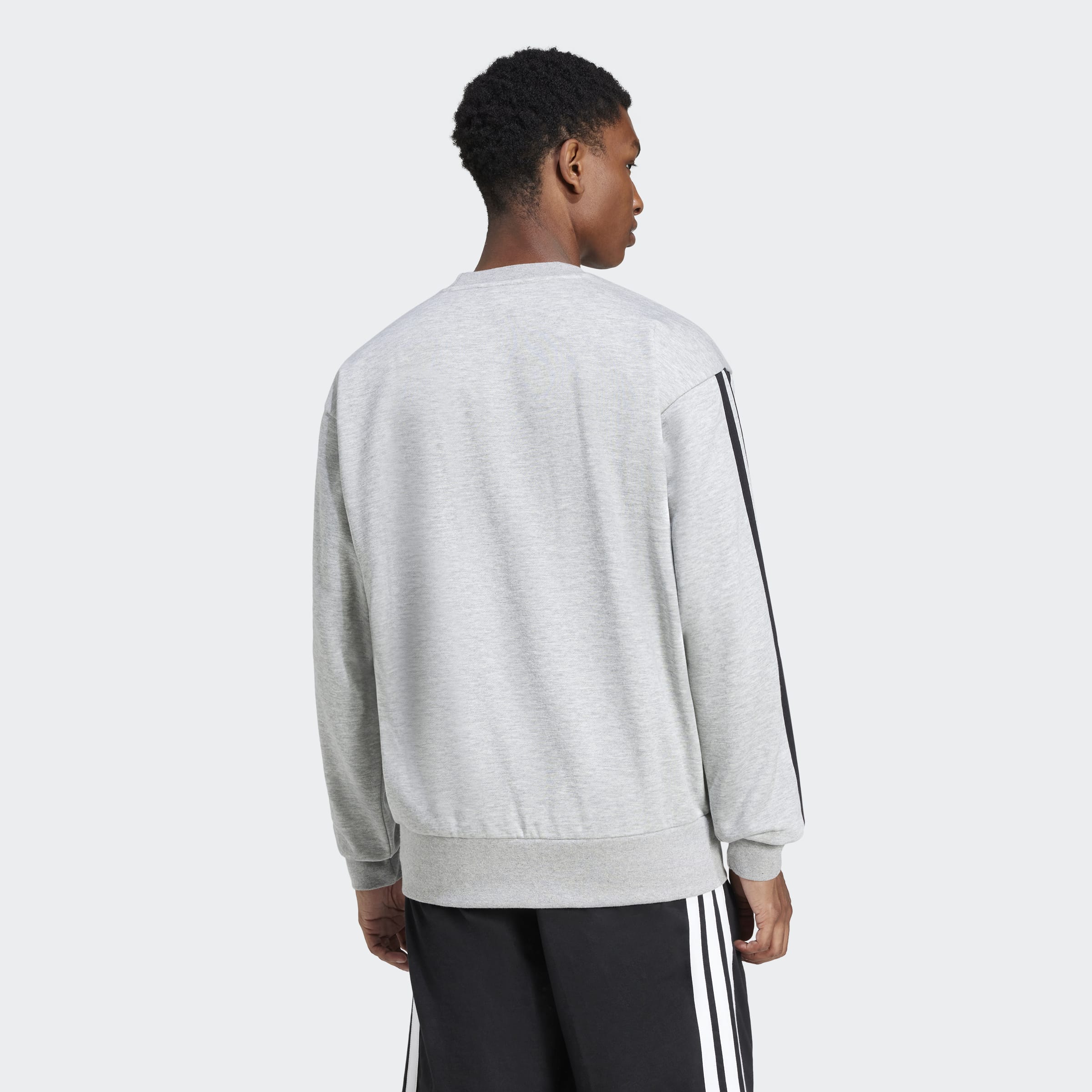 Adidas Essentials 3-S Fleece Sweatshirt